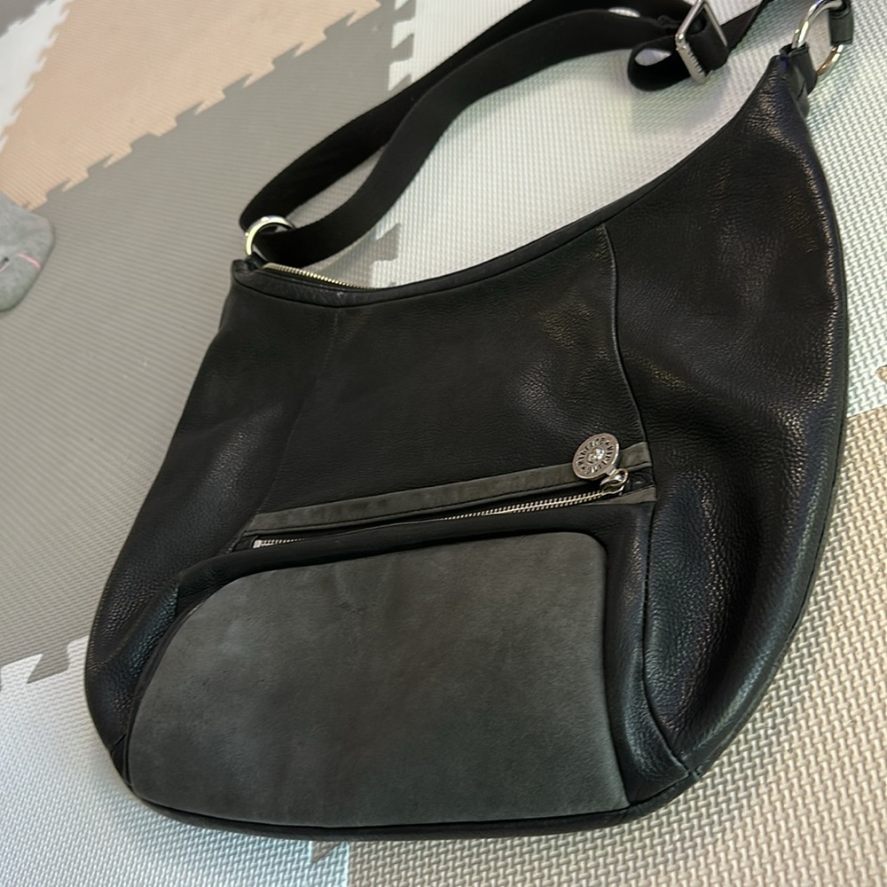 Kipling Black Leather shoulder bag